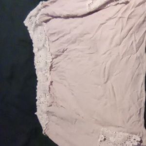 Dressy pink off shoulder shirt